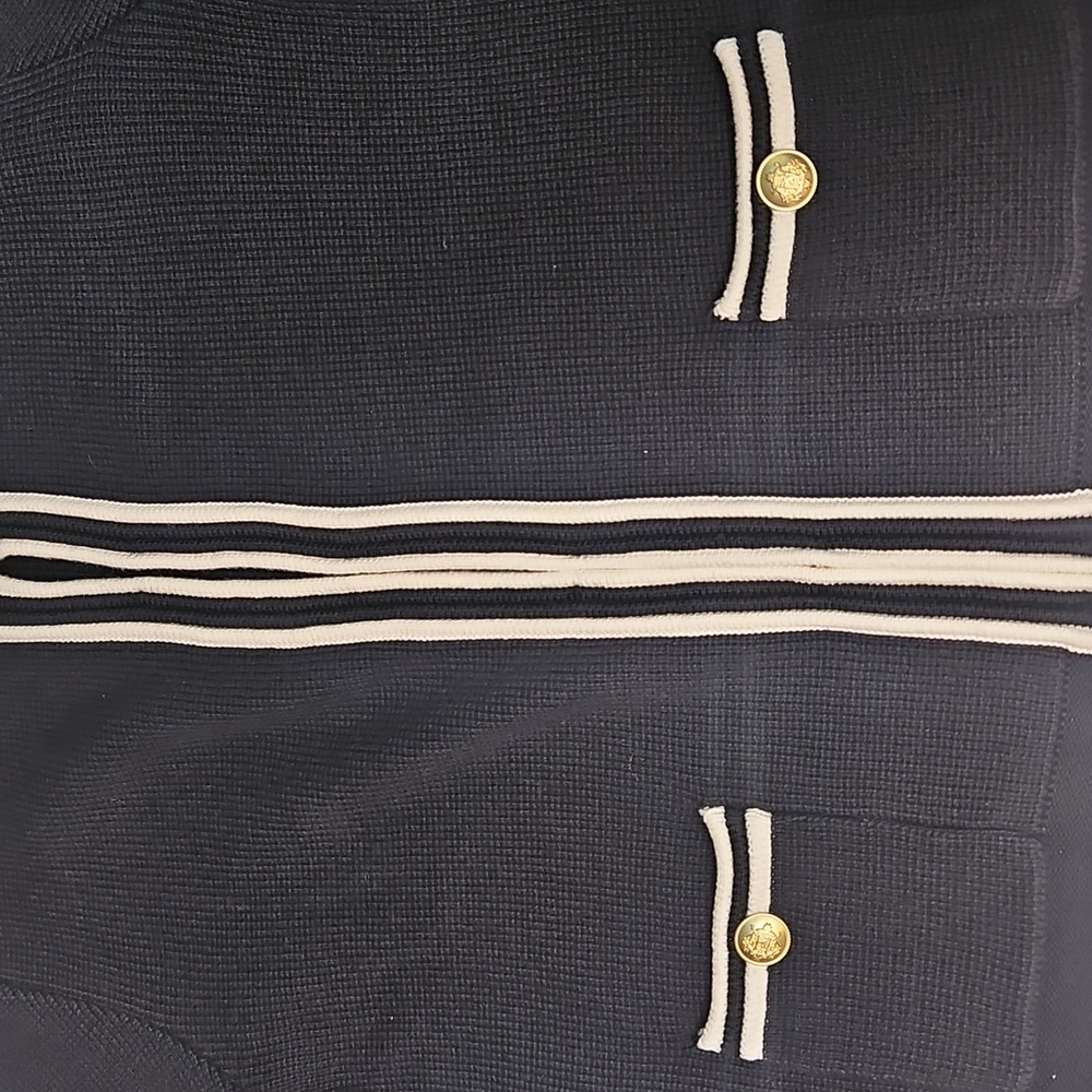 J. Crew Emilie Sweater Lady Jacket With Contrast Trim - Picture 10 of 16
